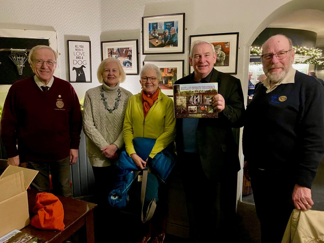 Bruce Keith Scotland below the surface Crieff Rotary